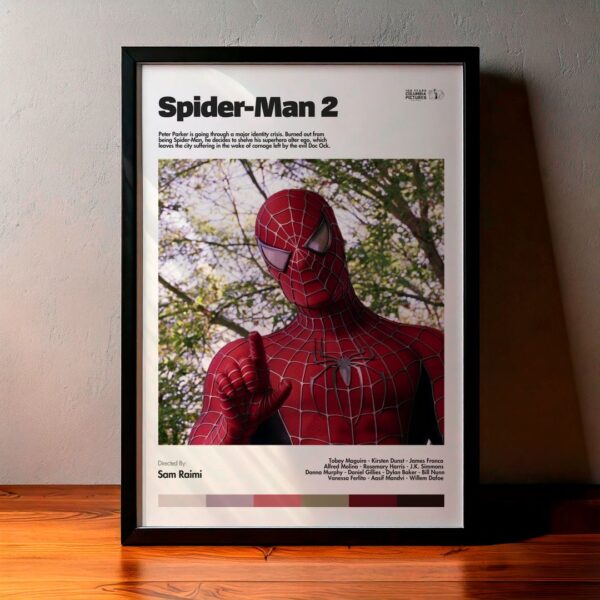 Cuadro Spider-Man 2 (El hombre araña 2) Modelo 07