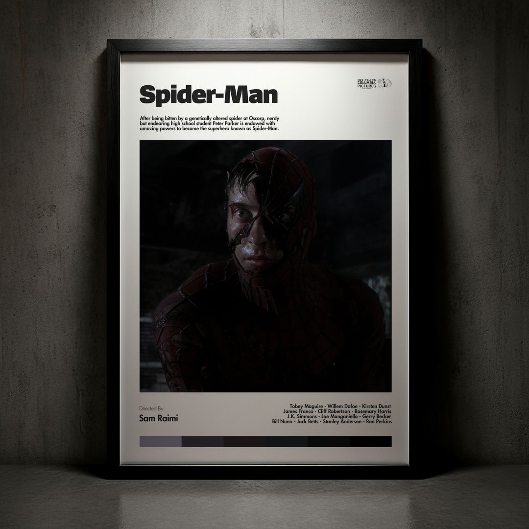 Cuadro Spider-Man (El hombre araña) Modelo 07