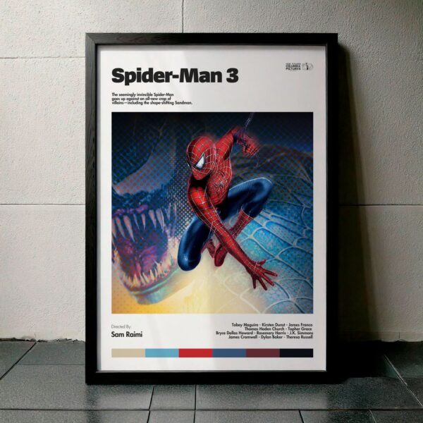 Cuadro Spider-Man 3 (El hombre araña 3) Modelo 06