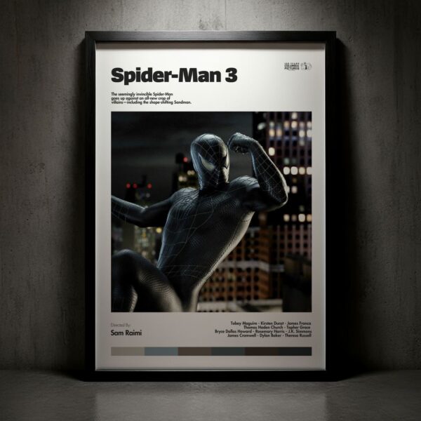 Cuadro Spider-Man 3 (El hombre araña 3) Modelo 02