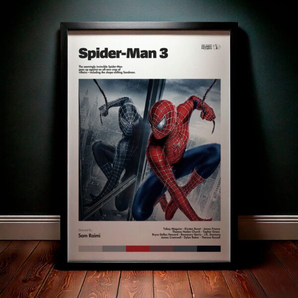 Cuadro Spider-Man 3 (El hombre araña 3) Modelo 01