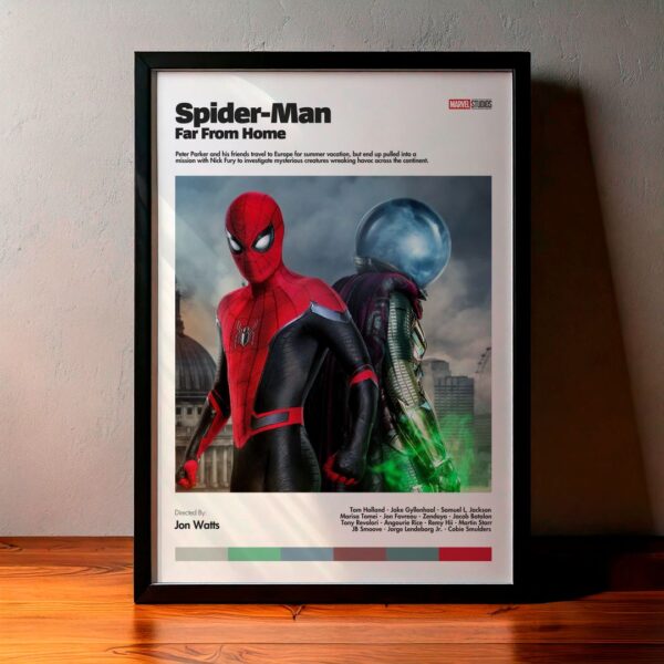 Cuadro Spider-Man: Far From Home (Spider-Man 2: Lejos de Casa) Modelo 02