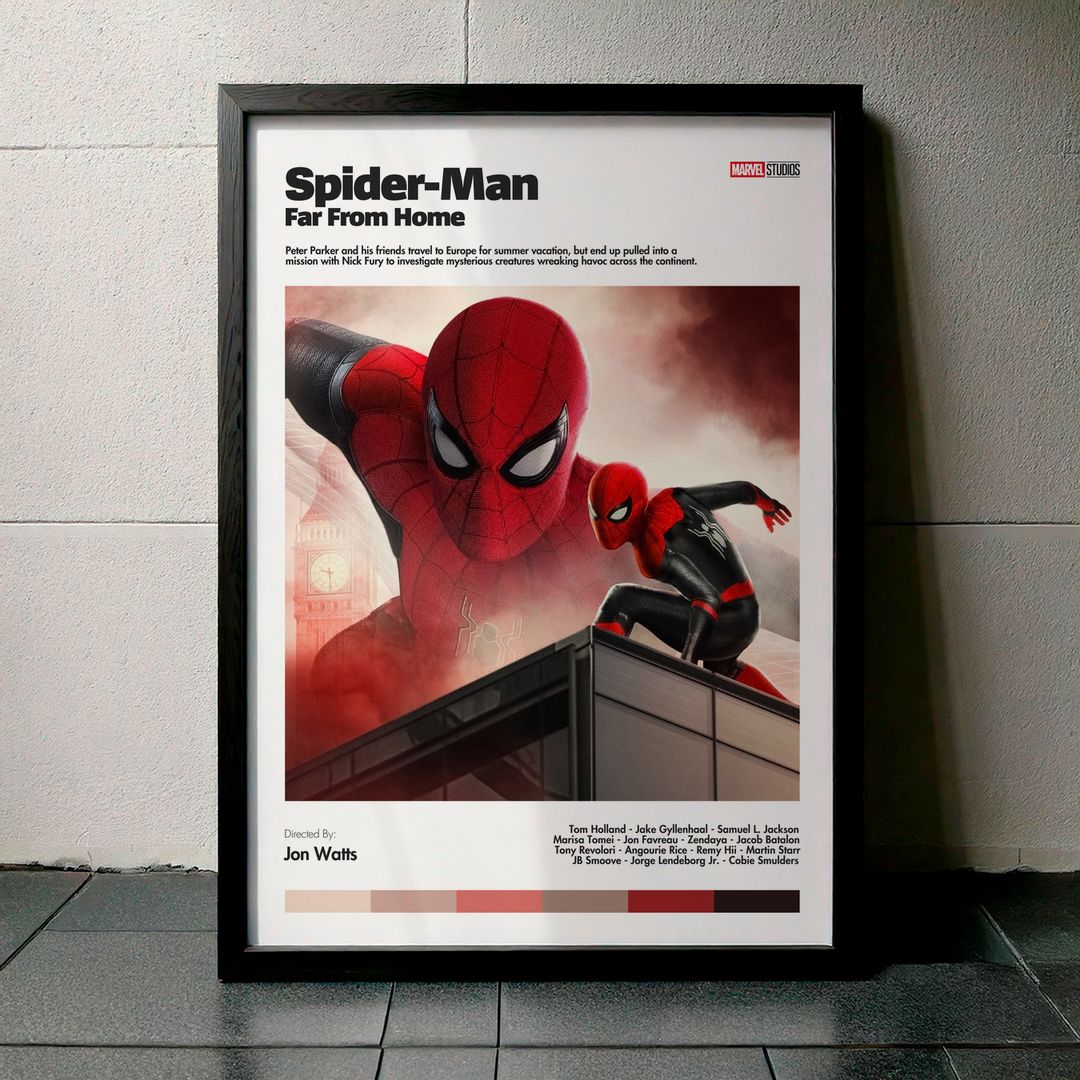 Cuadro Spider-Man: Far From Home (Spider-Man 2: Lejos de Casa) Modelo 03
