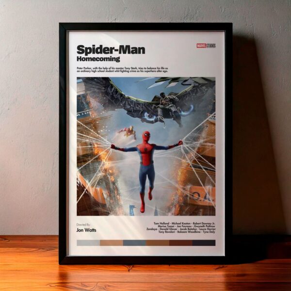 Cuadro Spider-Man: Homecoming (Spider-Man: De regreso a casa) Modelo 04