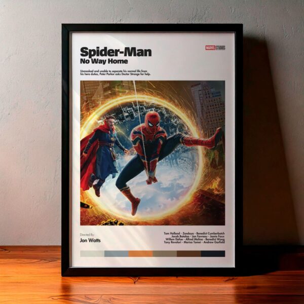 Cuadro Spider-Man: No Way Home (Spider-Man: Sin camino a casa) Modelo 02