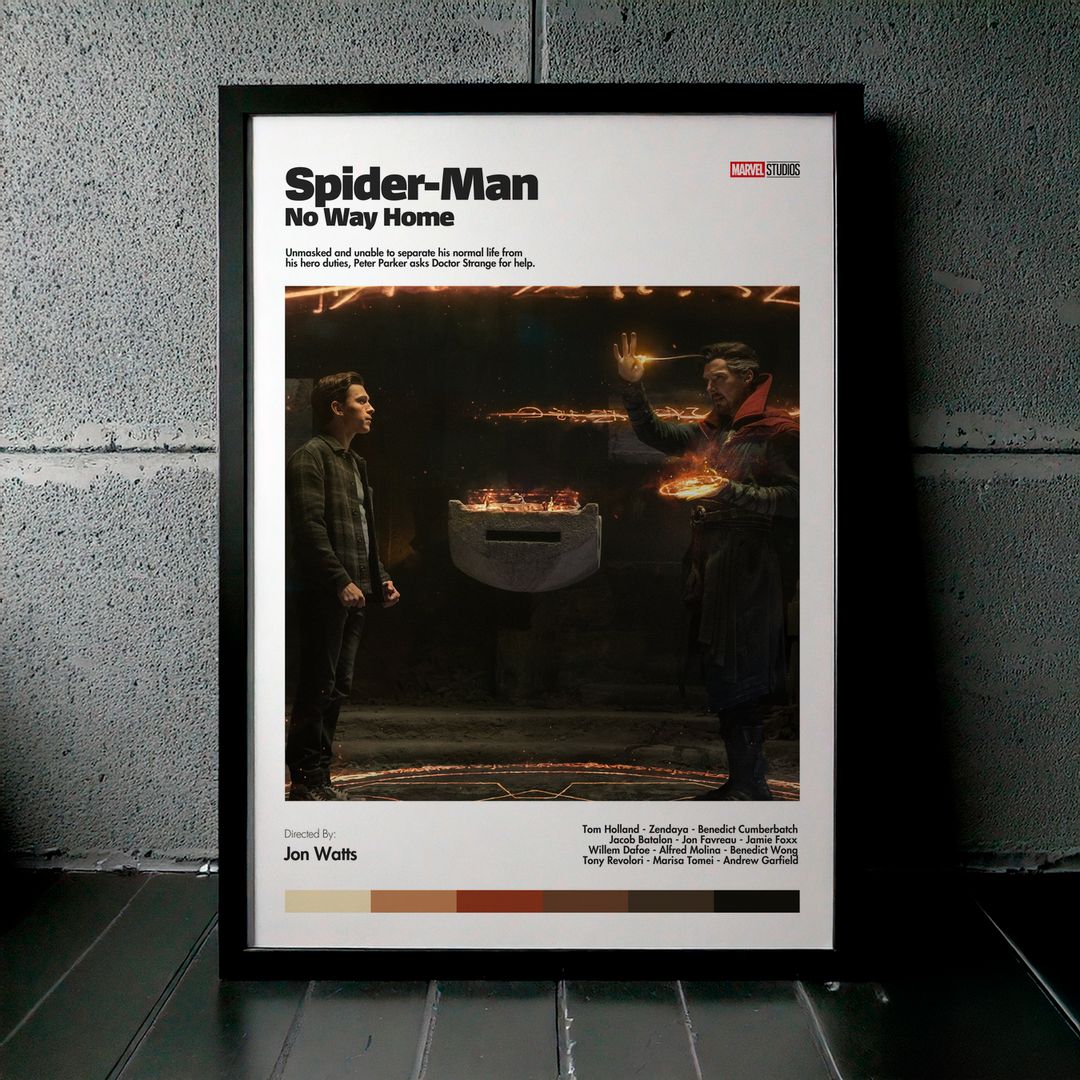 Cuadro Spider-Man: No Way Home (Spider-Man: Sin camino a casa) Modelo 03