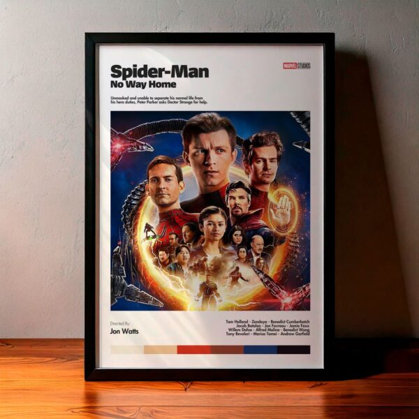 Cuadro Spider-Man: No Way Home (Spider-Man: Sin camino a casa) Modelo 01