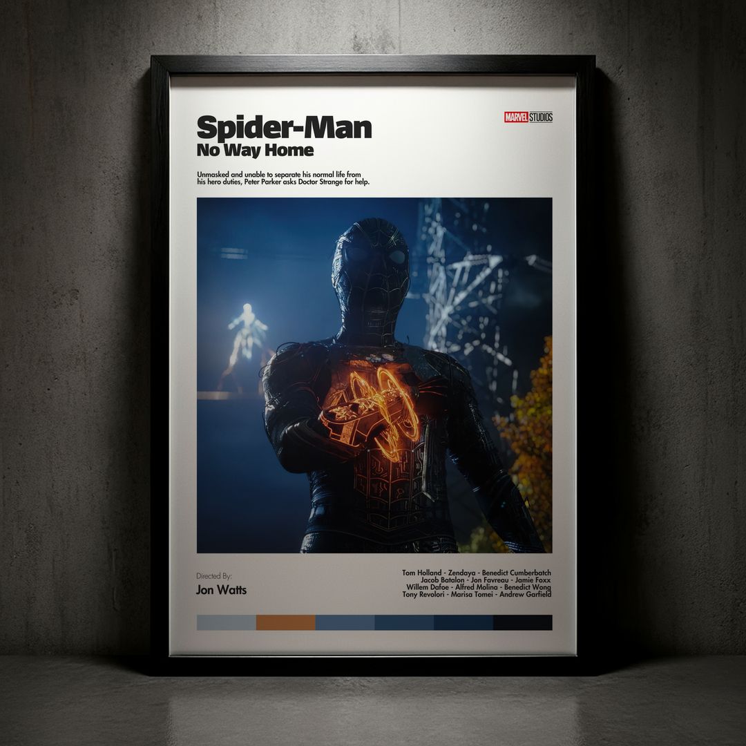 Cuadro Spider-Man: No Way Home (Spider-Man: Sin camino a casa) Modelo 11