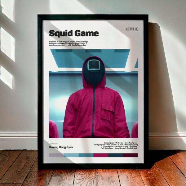Cuadro Squid Game (El juego del calamar) Modelo 03