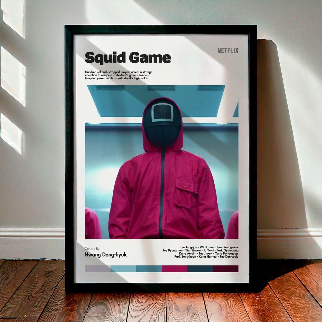 Cuadro Squid Game (El juego del calamar) Modelo 03