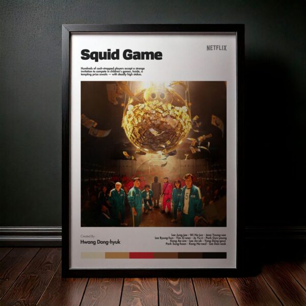 Cuadro Squid Game (El juego del calamar) Modelo 04