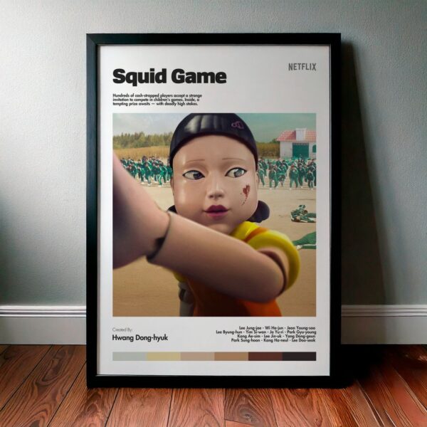 Cuadro Squid Game (El juego del calamar) Modelo 05