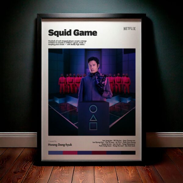 Cuadro Squid Game (El juego del calamar) Modelo 06