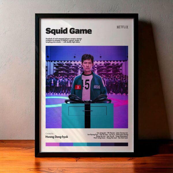 Cuadro Squid Game (El juego del calamar) Modelo 07