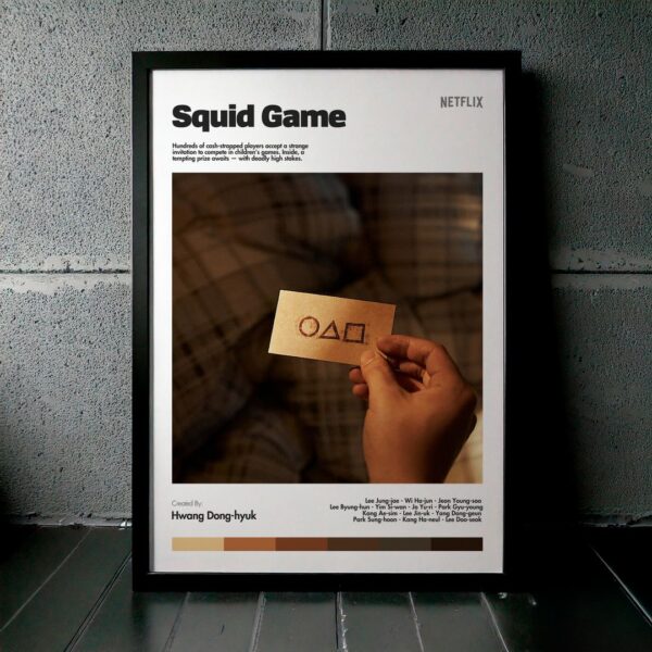 Cuadro Squid Game (El juego del calamar) Modelo 09