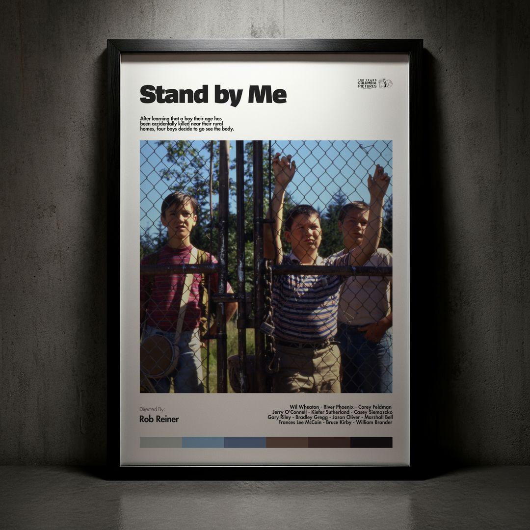 Cuadro Stand by Me (Cuenta Conmigo) Modelo 06