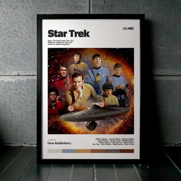 Cuadro Star Trek (Viaje a las estrellas) Modelo 01