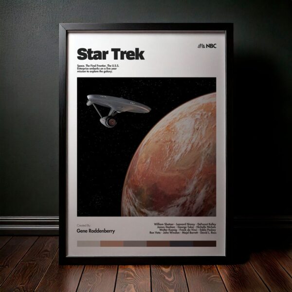 Cuadro Star Trek (Viaje a las estrellas) Modelo 02
