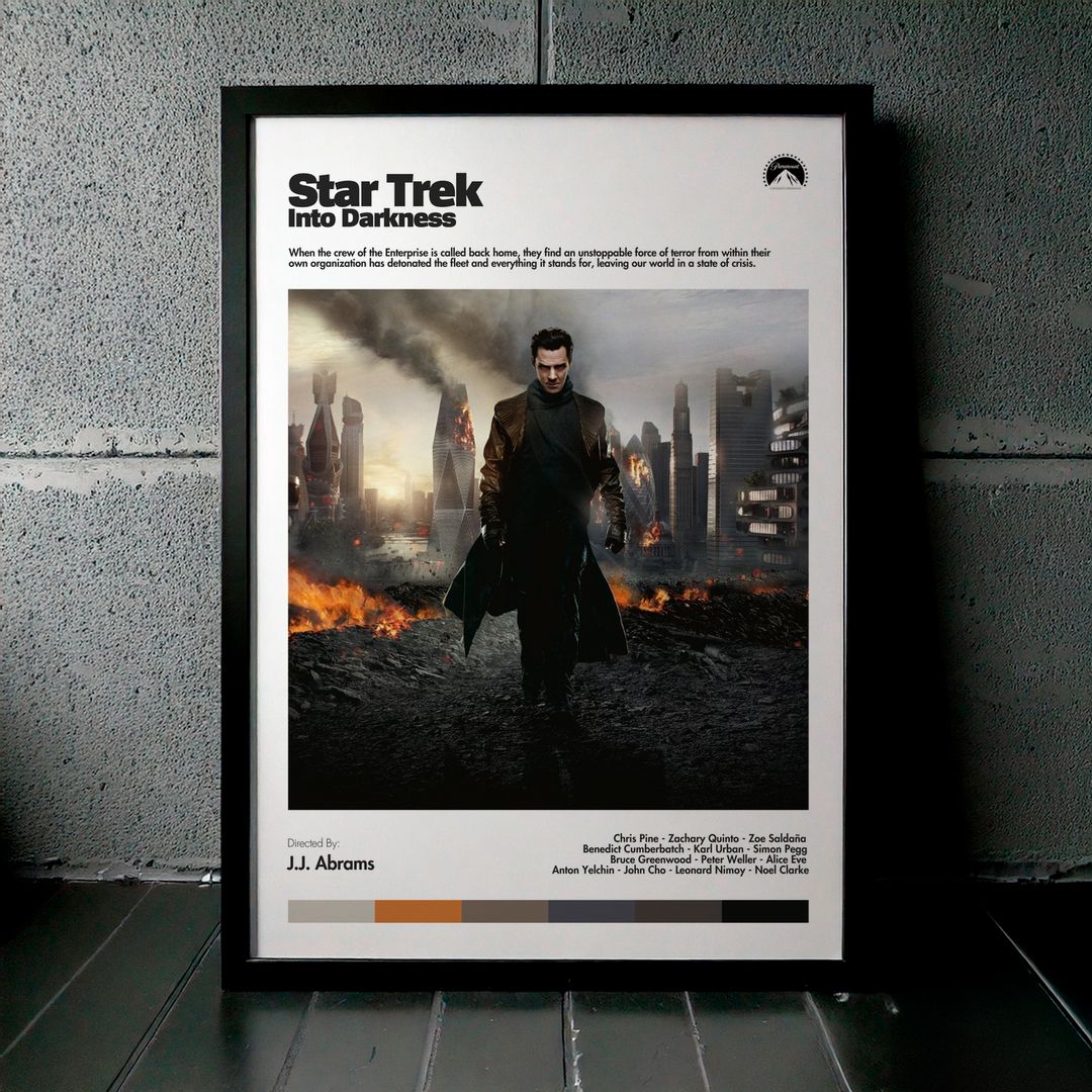 Cuadro Star Trek Into Darkness (Star Trek: En la oscuridad) Modelo 02