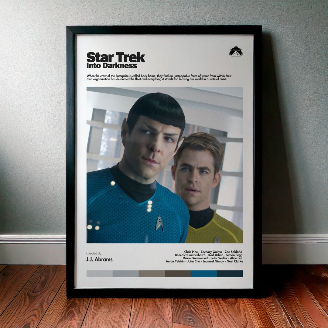Cuadro Star Trek Into Darkness (Star Trek: En la oscuridad) Modelo 06