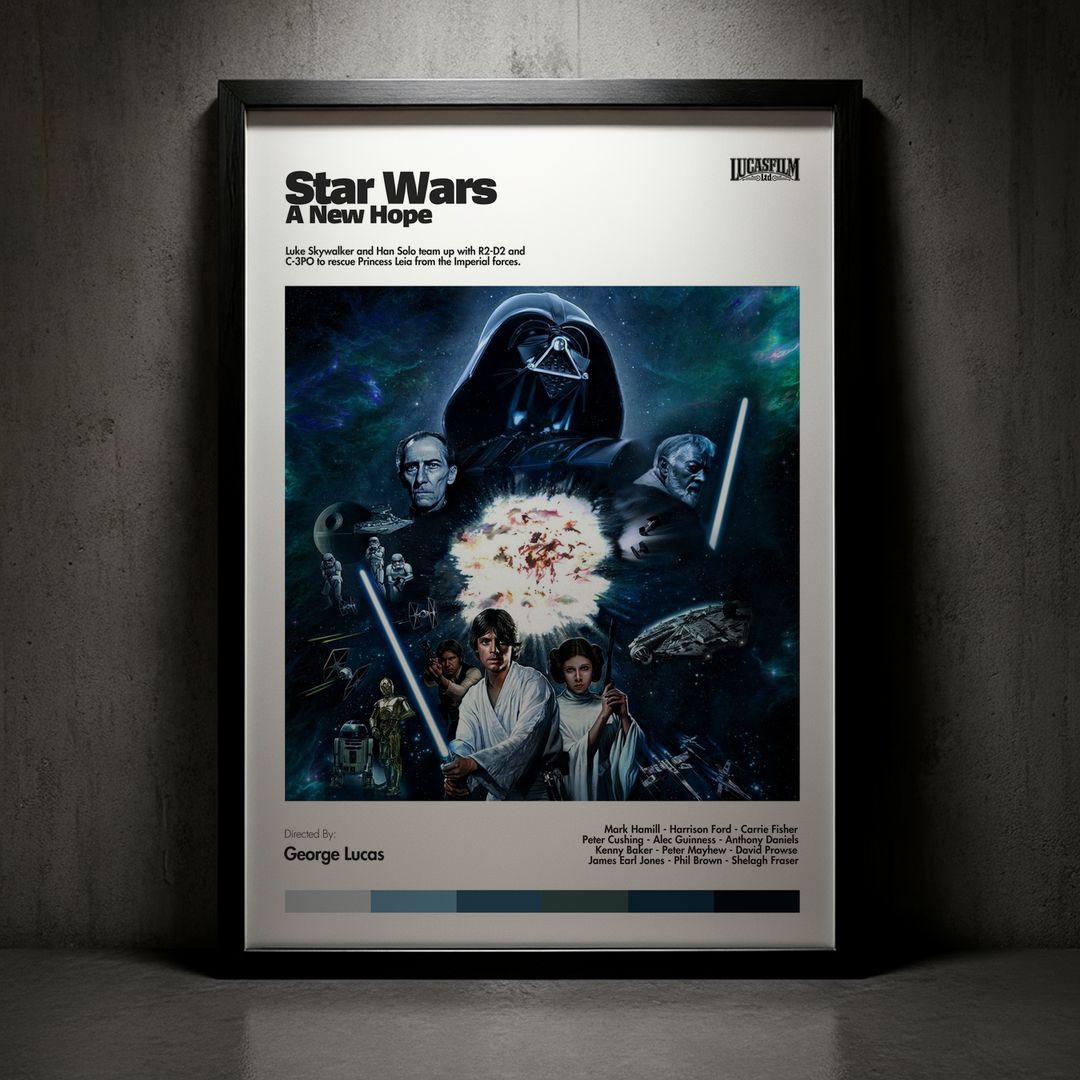 Cuadro Star Wars: A New Hope Modelo 09