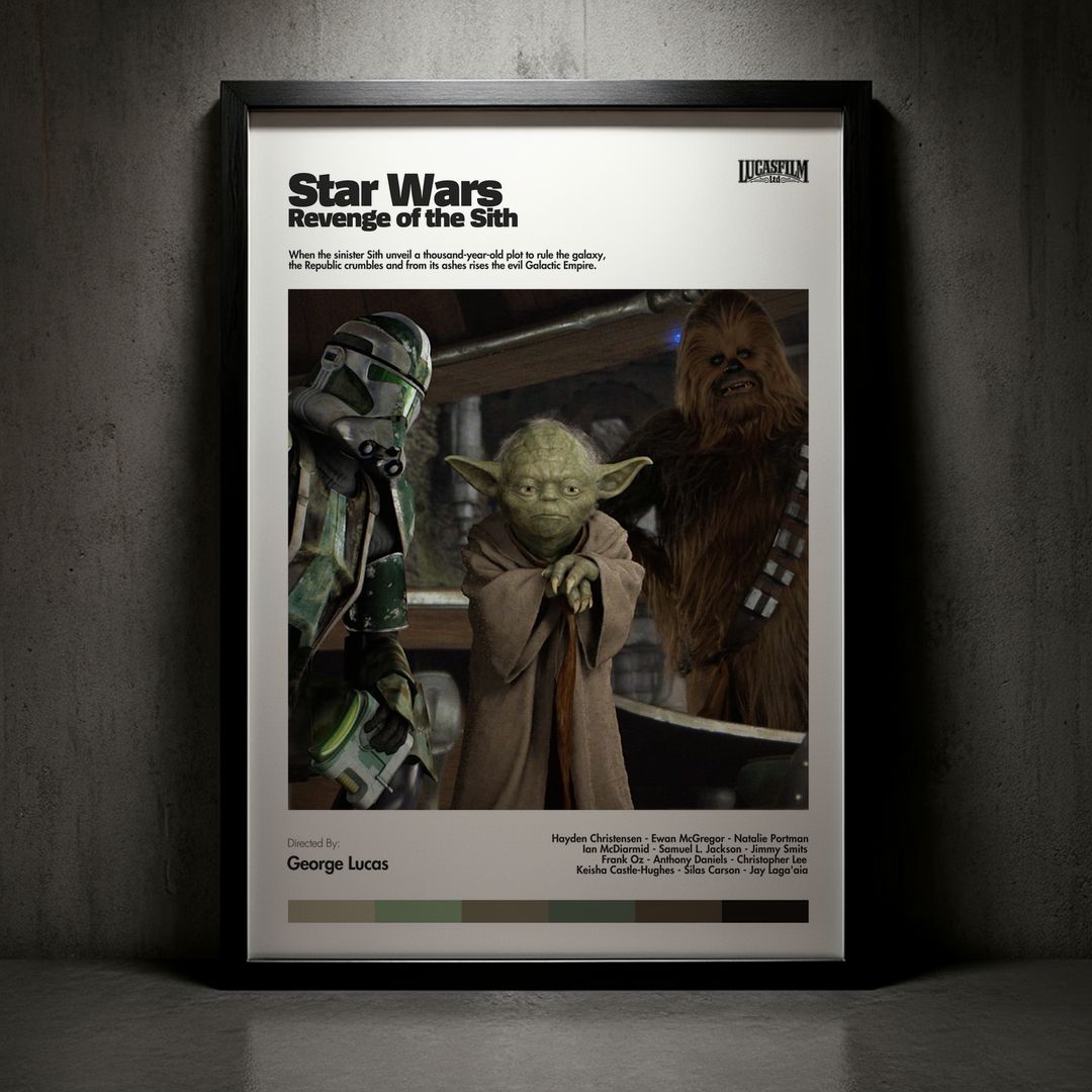 Cuadro Star Wars: Episode III - Revenge of the Sith (Star Wars: Episodio III - La Venganza de los Sith) Modelo 04