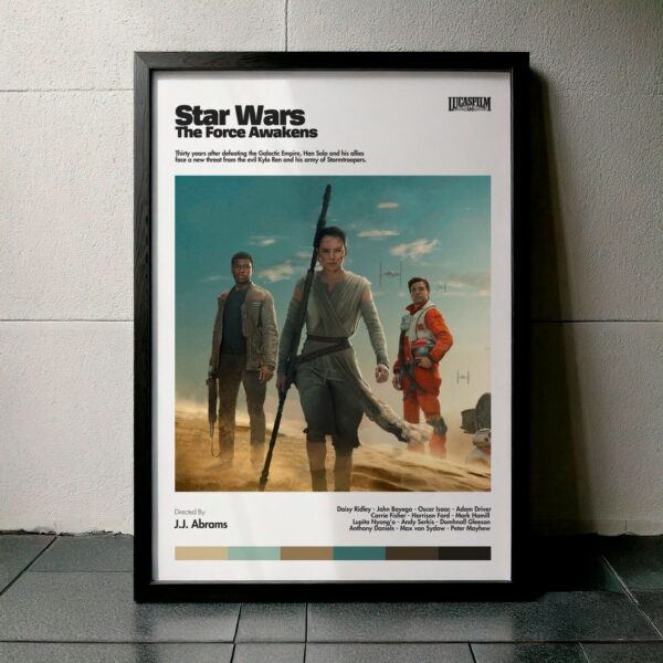 Cuadro Star Wars: The Force Awakens (Star Wars: El despertar de la fuerza) Modelo 02