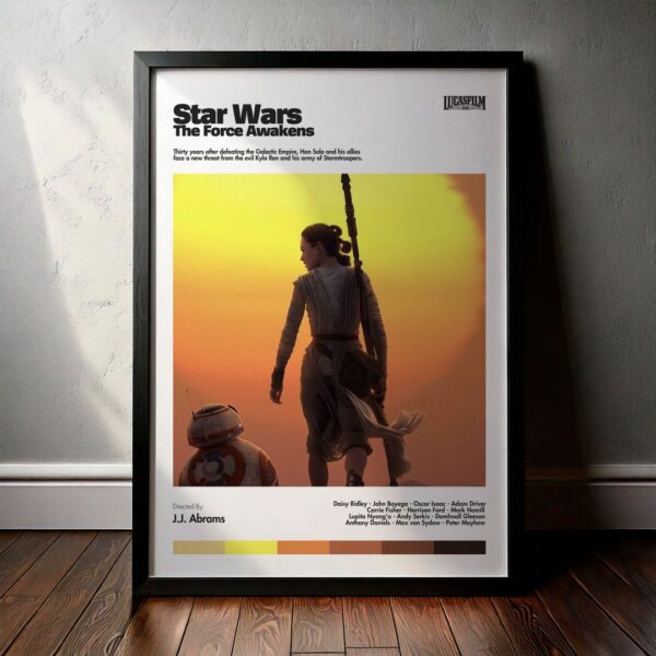 Cuadro Star Wars: The Force Awakens (Star Wars: El despertar de la fuerza) Modelo 06