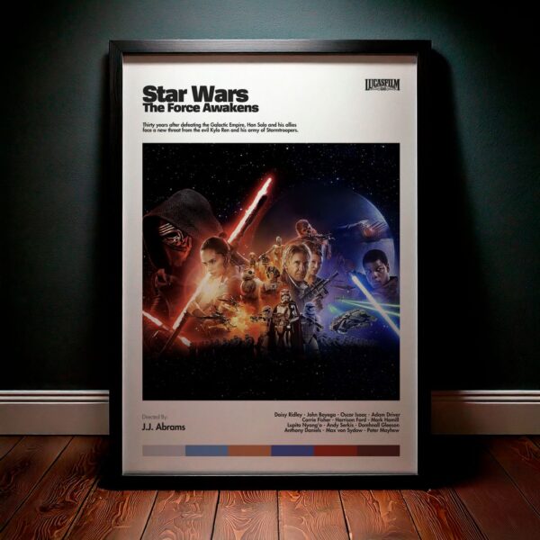 Cuadro Star Wars: The Force Awakens (Star Wars: El despertar de la fuerza) Modelo 07