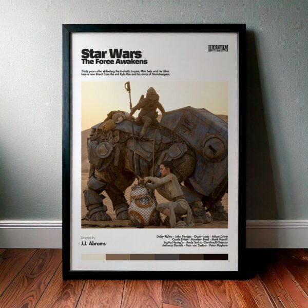 Cuadro Star Wars: The Force Awakens (Star Wars: El despertar de la fuerza) Modelo 09