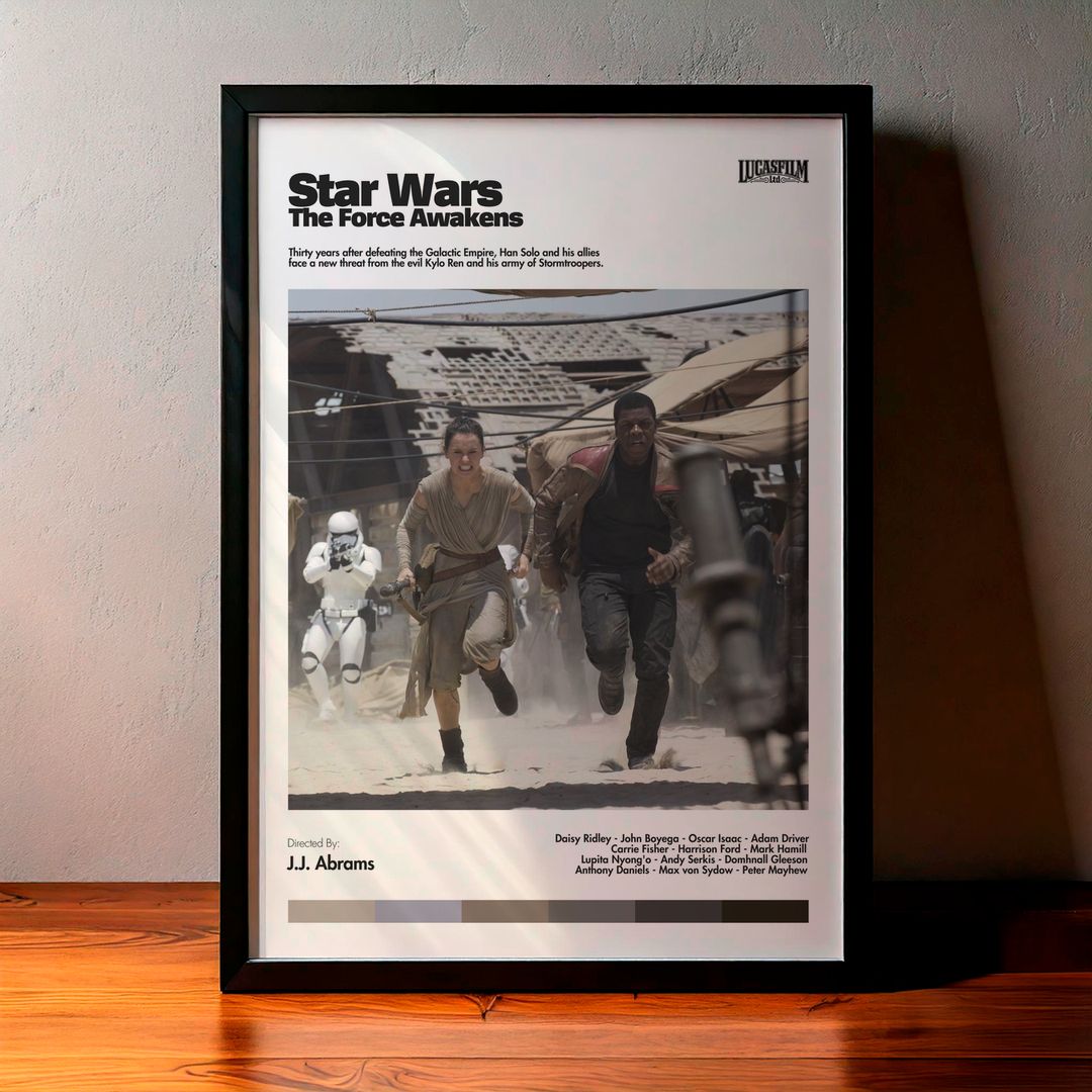 Cuadro Star Wars: The Force Awakens (Star Wars: El despertar de la fuerza) Modelo 10