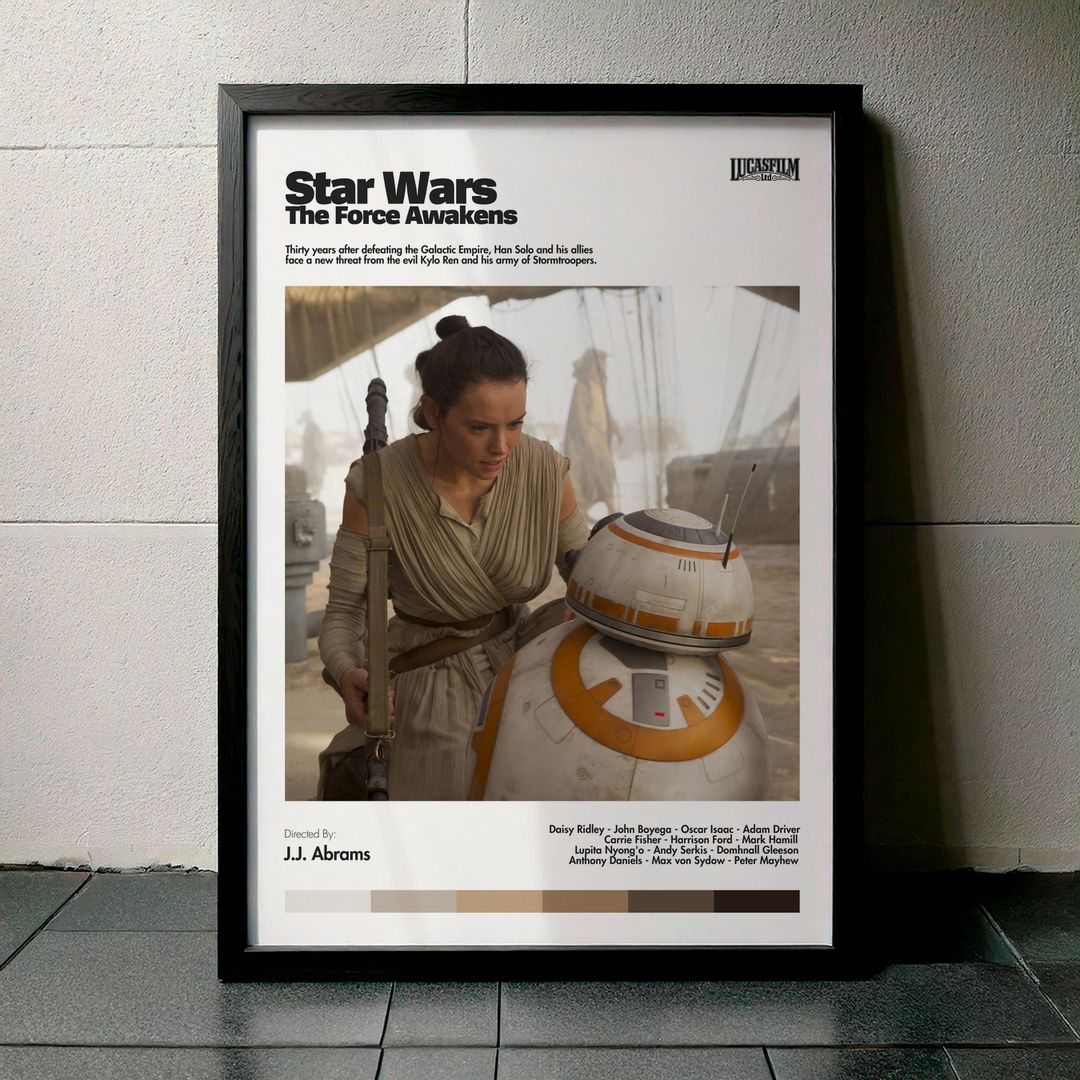Cuadro Star Wars: The Force Awakens (Star Wars: El despertar de la fuerza) Modelo 01