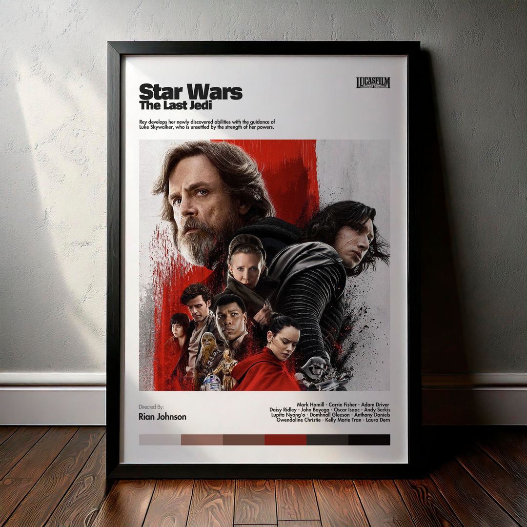 Cuadro Star Wars: The Last Jedi (Star Wars: Los últimos Jedi) Modelo 01