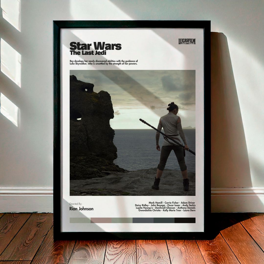 Cuadro Star Wars: The Last Jedi (Star Wars: Los últimos Jedi) Modelo 07