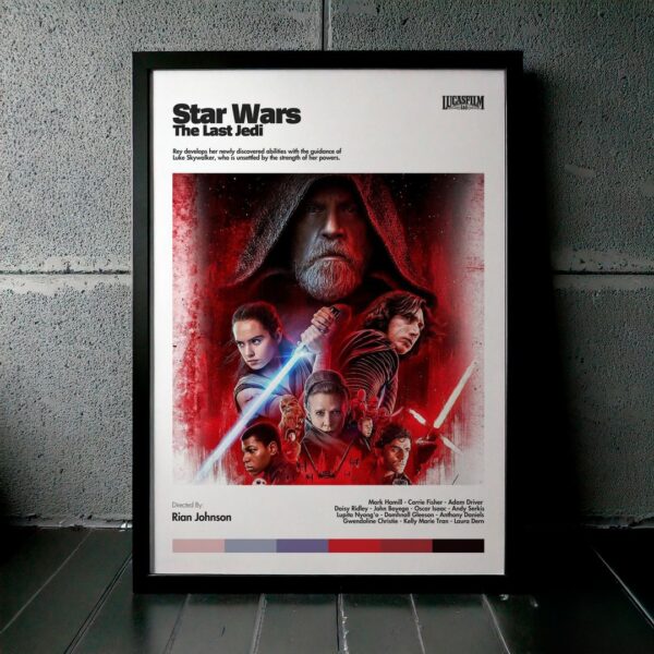 Cuadro Star Wars: The Last Jedi (Star Wars: Los últimos Jedi) Modelo 03