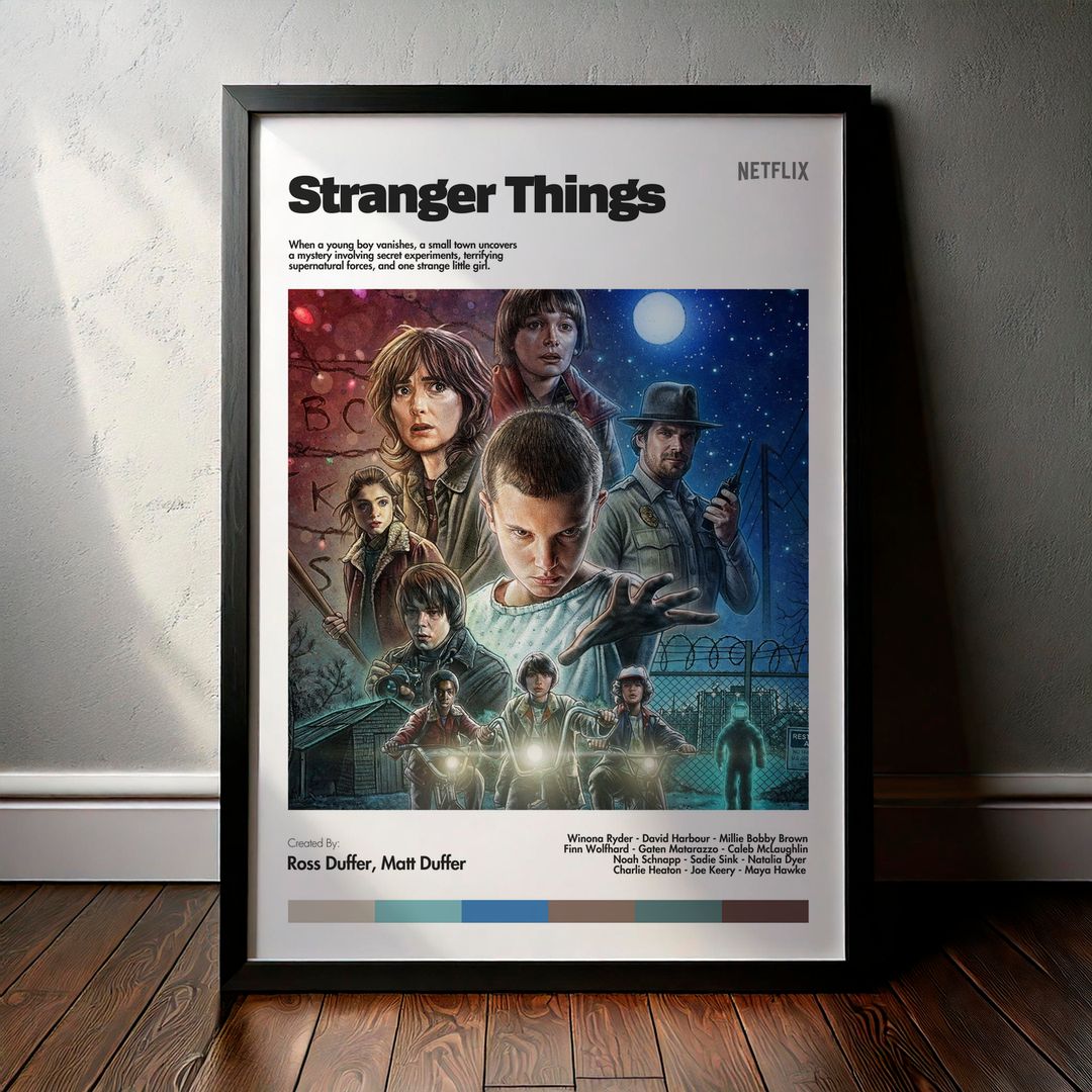 Cuadro Stranger Things Modelo 04