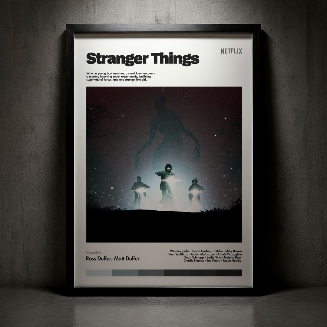 Cuadro Stranger Things Modelo 06