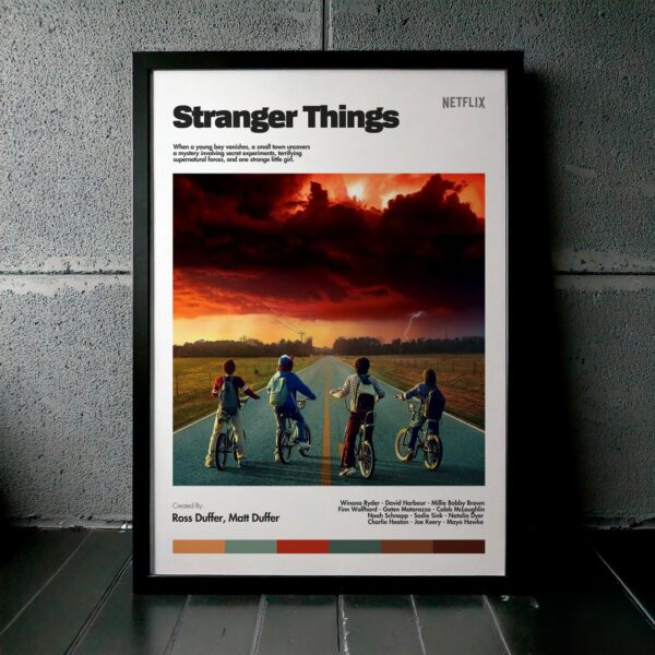 Cuadro Stranger Things Modelo 01