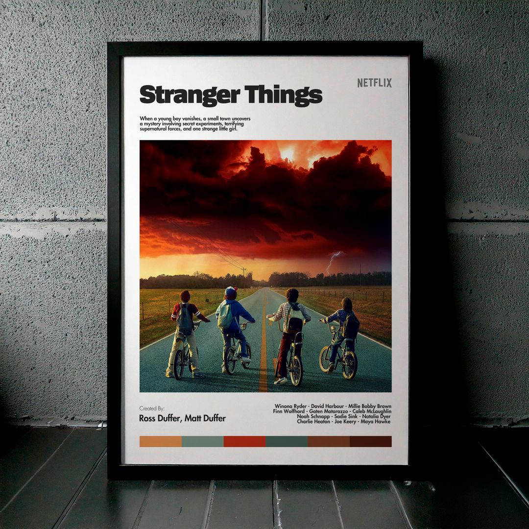 Cuadro Stranger Things Modelo 01