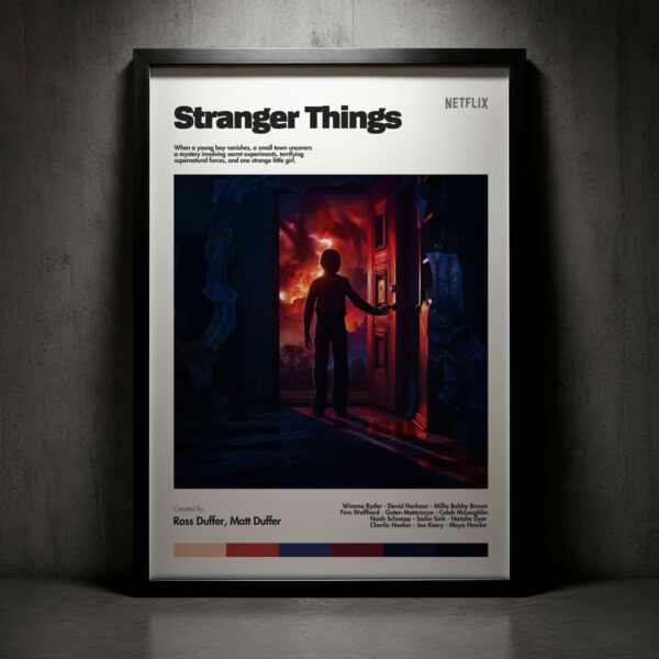 Cuadro Stranger Things Modelo 02