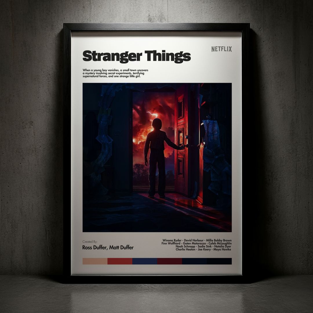 Cuadro Stranger Things Modelo 02
