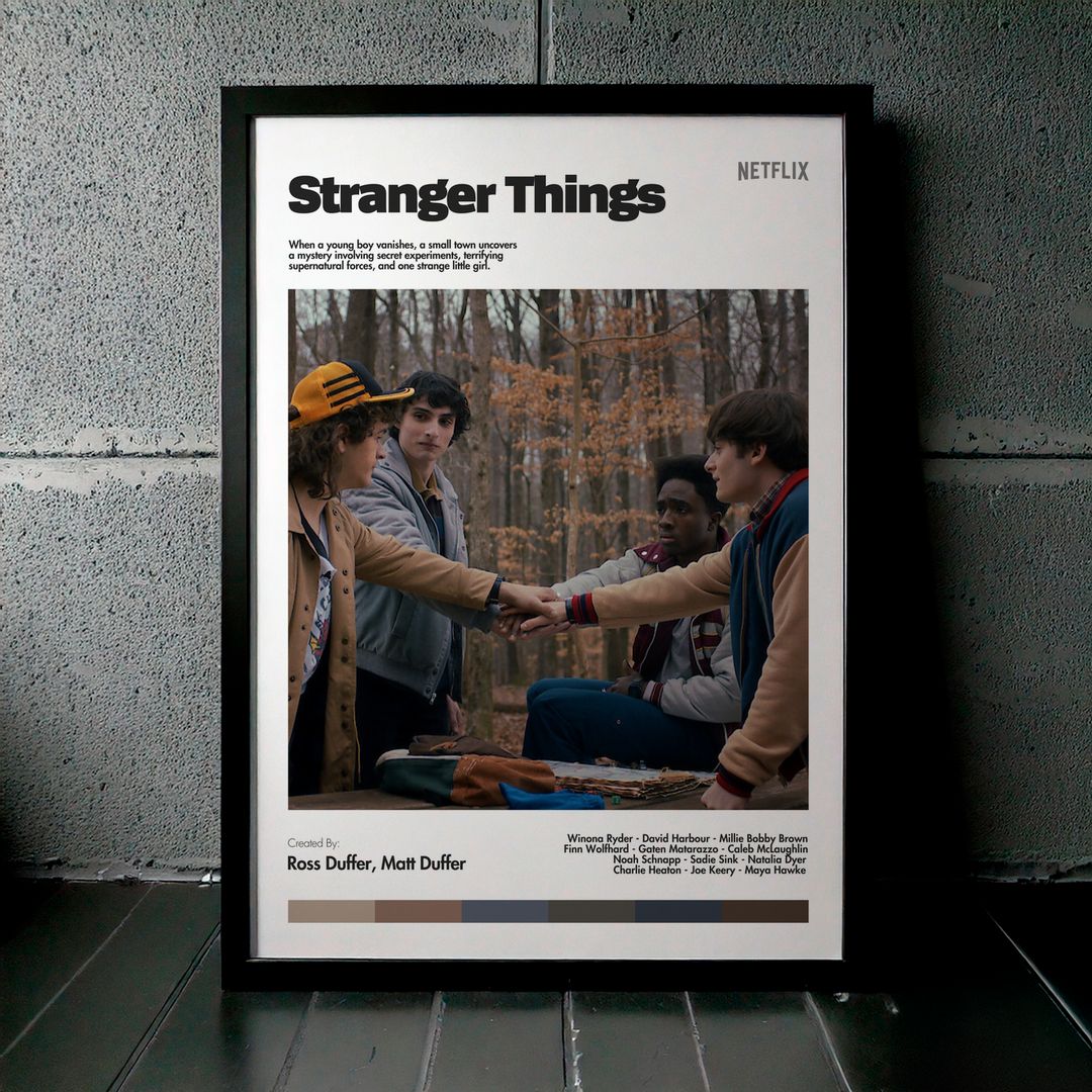 Cuadro Stranger Things Modelo 09