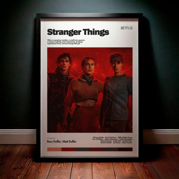 Cuadro Stranger Things Modelo 11