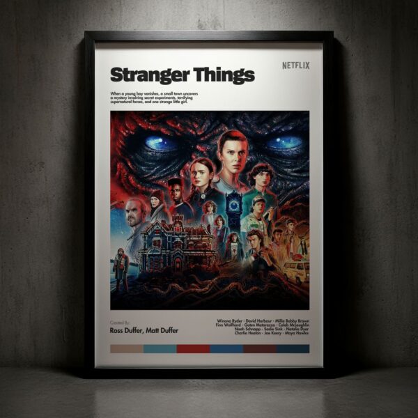 Cuadro Stranger Things Modelo 03
