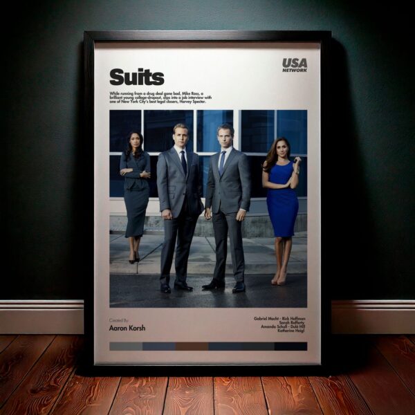 Cuadro Suits (La Ley de los Audaces) Modelo 02