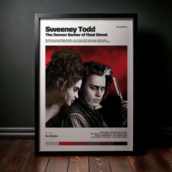 Cuadro Sweeney Todd: The Demon Barber of Fleet Street (Sweeney Todd: El Barbero Demoniaco) Modelo 02