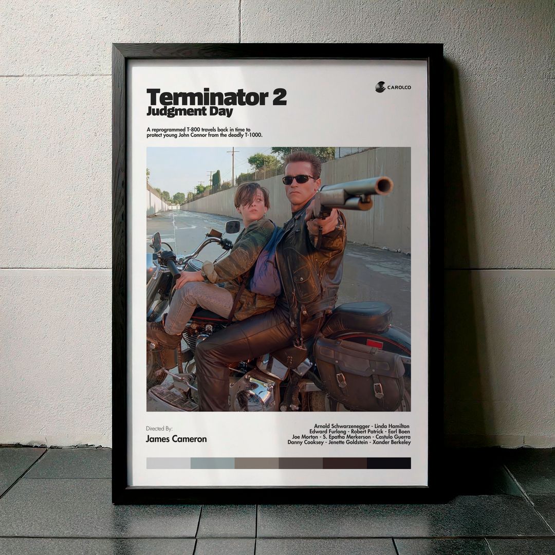Cuadro Terminator 2: Judgment Day (Terminator 2: El juicio final) Modelo 01