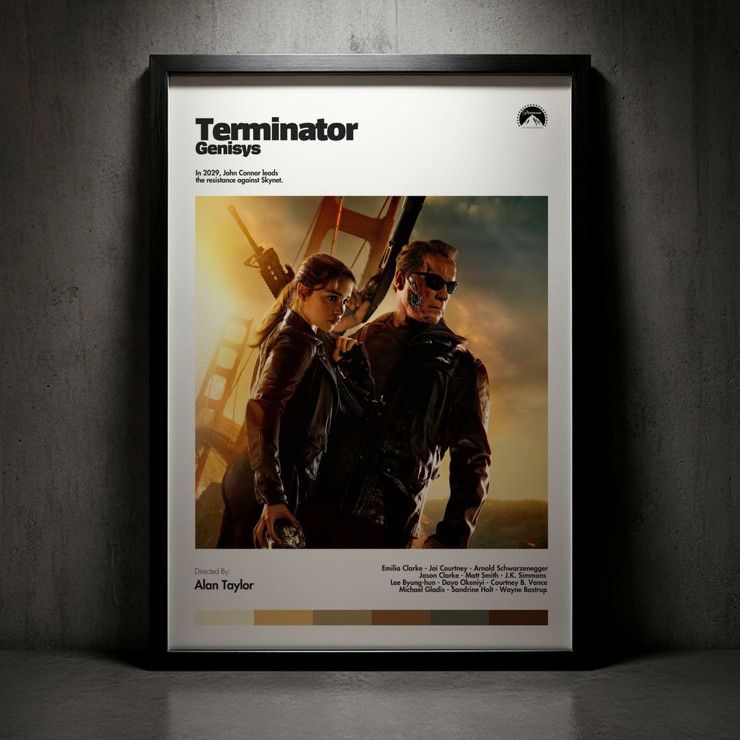 Cuadro Terminator Genisys (Terminator: Génesis) Modelo 03