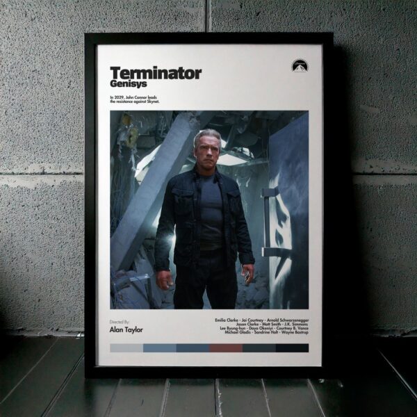 Cuadro Terminator Genisys (Terminator: Génesis) Modelo 04