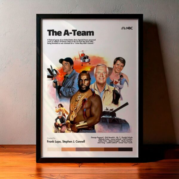 Cuadro The A-Team (El Equipo A) Modelo 01
